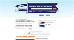 Desktop Screenshot of encontracampogrande.com.br